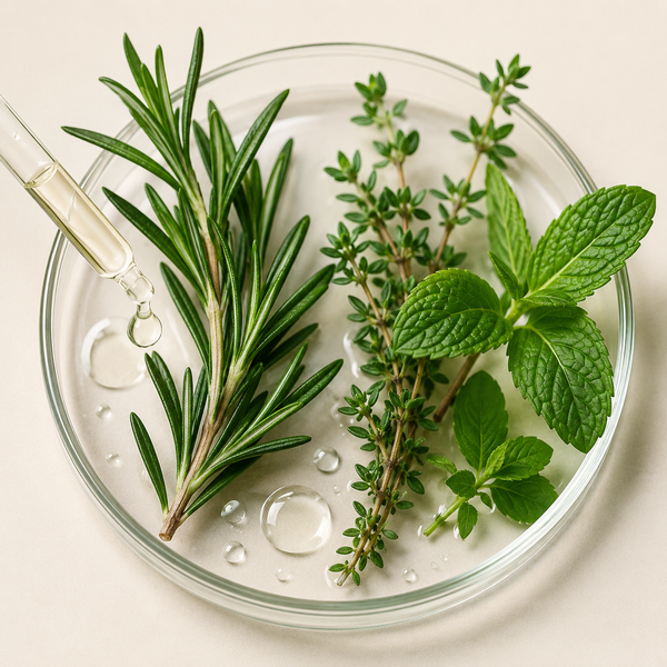 תמציות צמחיות להזנת הקרקפת 🌿