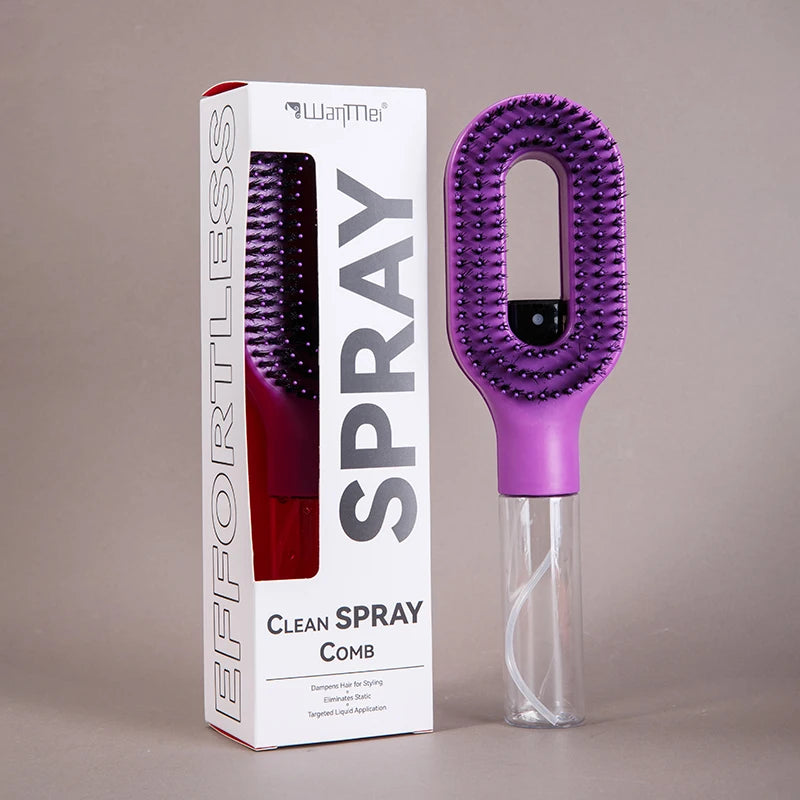 SprayBrush-מסרק ספריי לעיצוב שיער